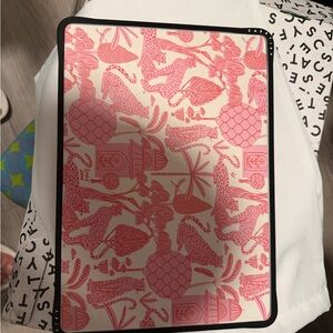 Casetify Pink Safari Print iPad Cover